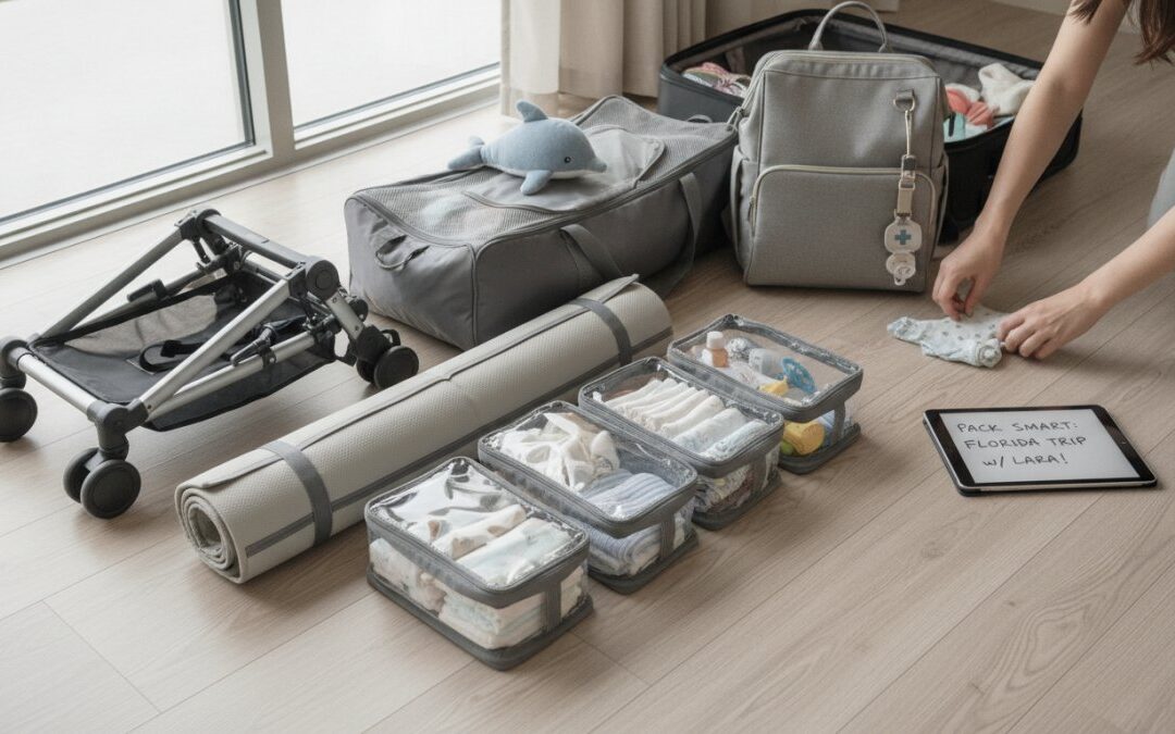 Light Packing Tips for Traveling With Baby: Pack Smart