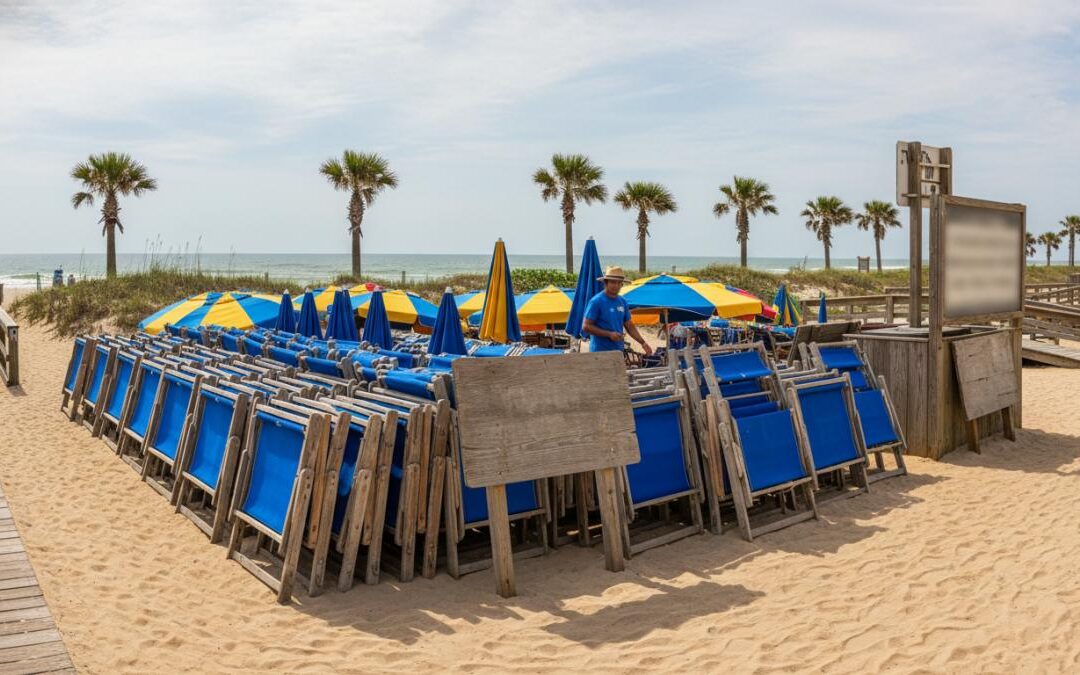 Beach Chair and Umbrella Rental Jacksonville: 2026 Guide
