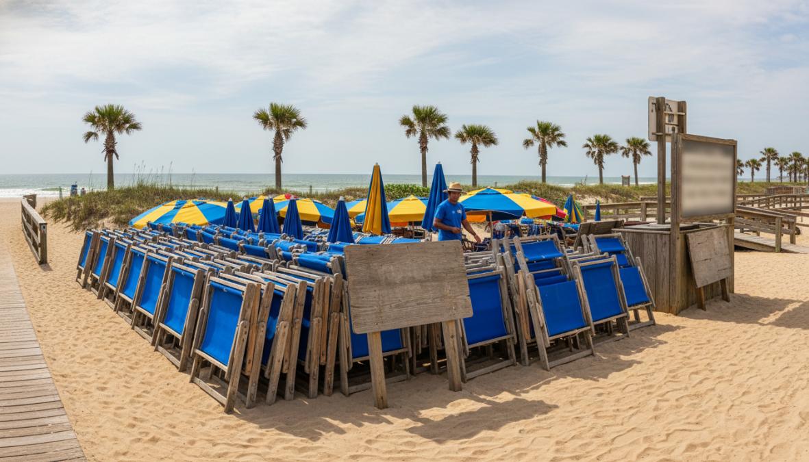 Beach Chair and Umbrella Rental Jacksonville: 2026 Guide