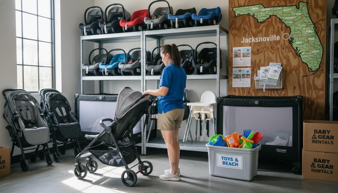 Baby Gear Rental Jacksonville FL: Travel Light, Vacation Right