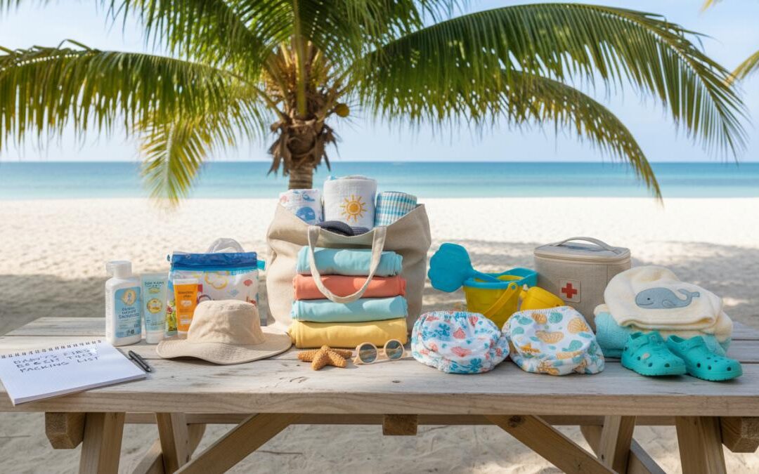 What to Pack for Baby’s First Beach Trip: Full Checklist