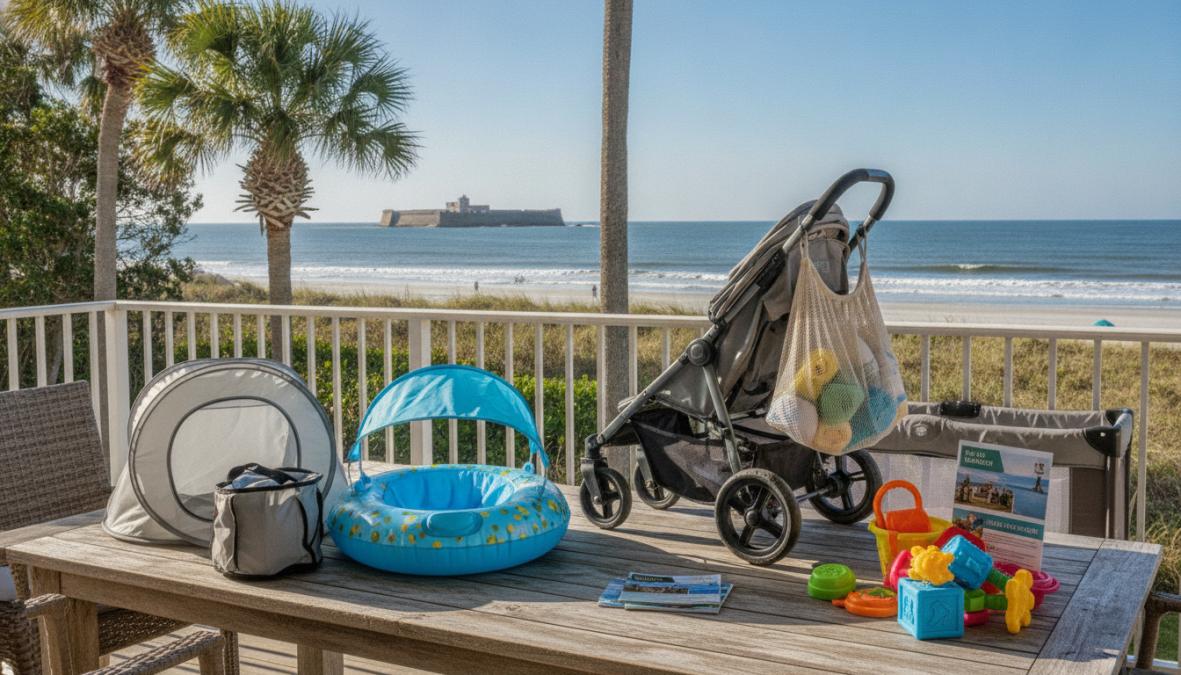 What to Rent for a Baby Beach Vacation in St. Augustine