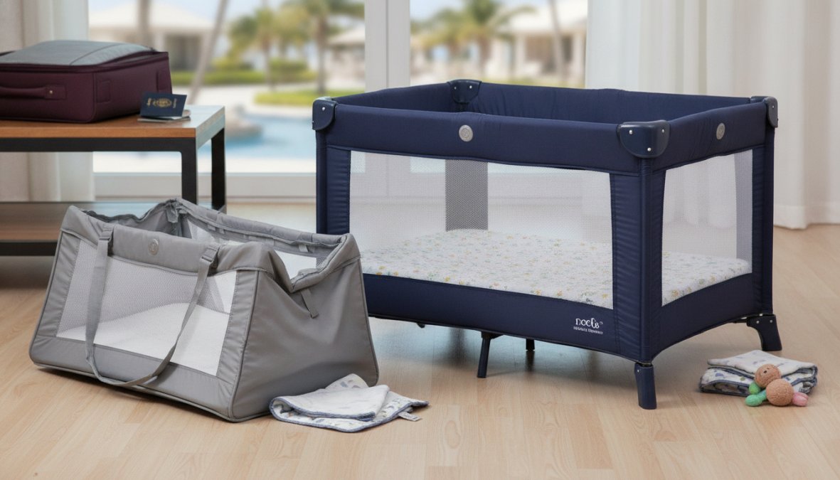 Travel Crib vs Pack N Play for Vacation: 2026 Guide