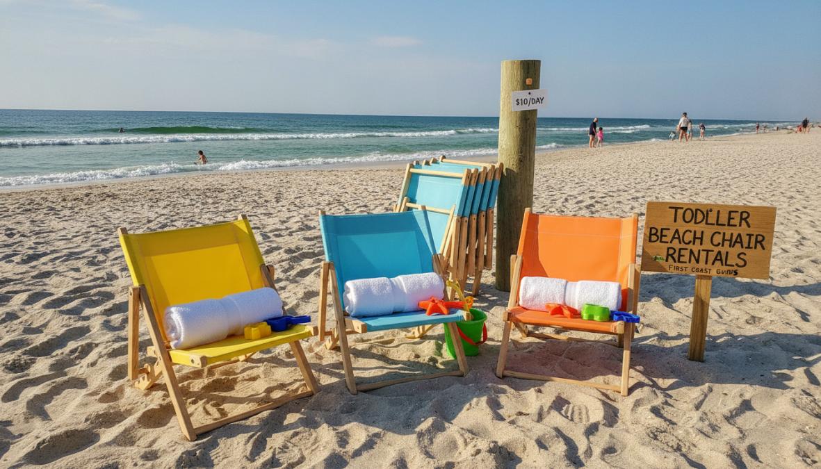 Beach Chair Rental for Toddlers: Your First Coast Guide