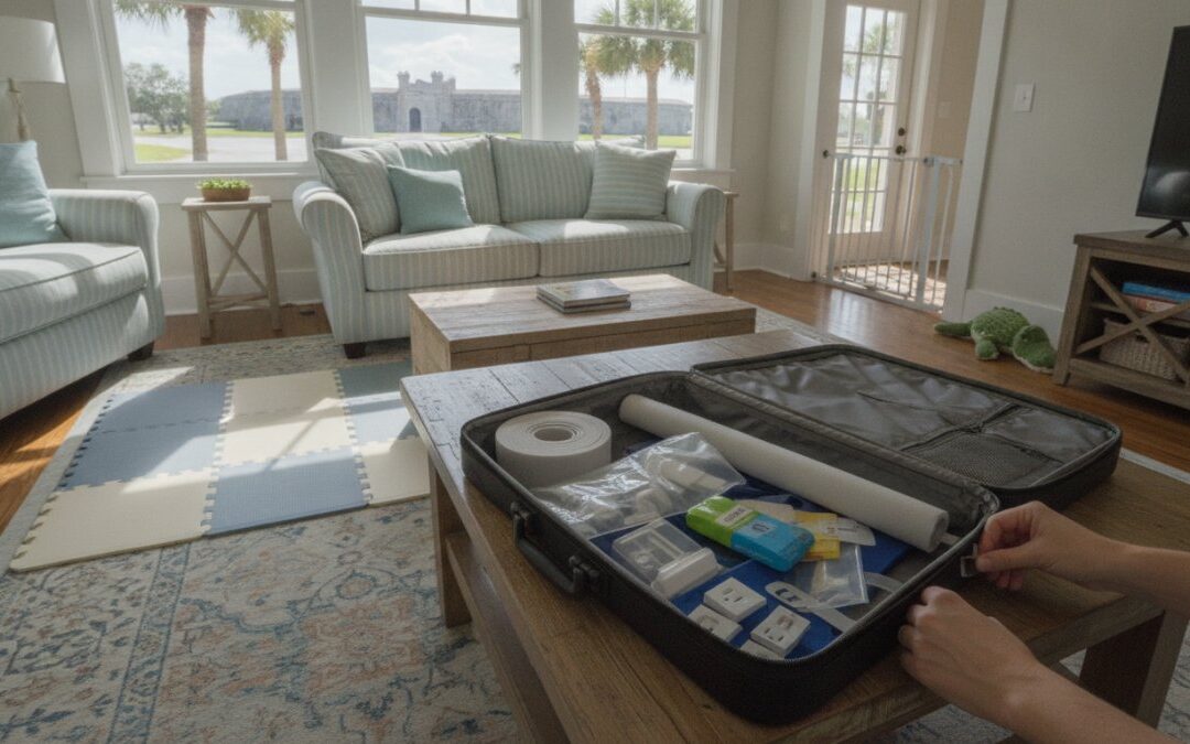 Childproofing Vacation Rentals With Toddlers in St. Augustine