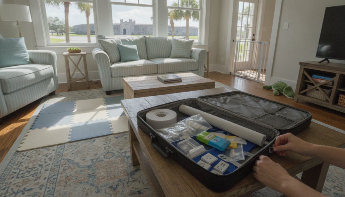 Childproofing Vacation Rentals With Toddlers in St. Augustine