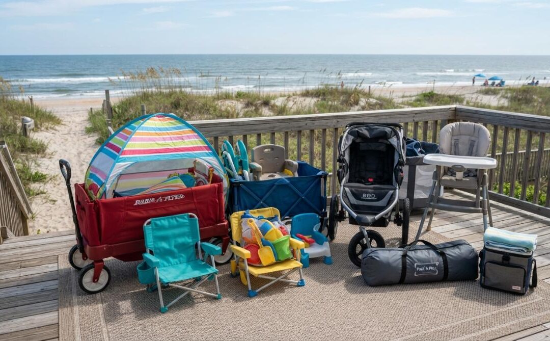 Beach Gear Rental for Toddlers in Florida: Travel Light Guide