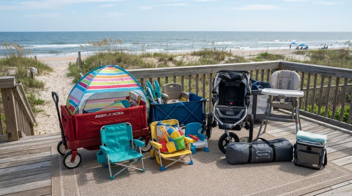 Beach Gear Rental for Toddlers in Florida: Travel Light Guide